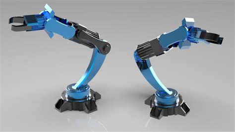 Robotic Arm SolidWorks 的图像结果