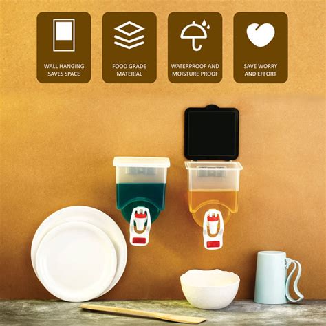 Wall Mounted Oil Dispenser Bottle (1100ml Approx) — DeoDap