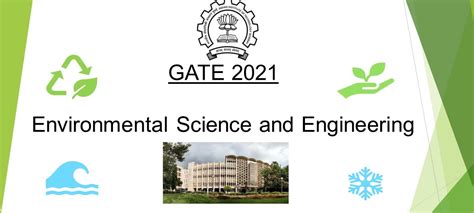 GATE 2021 | Environmental Science and Engineering