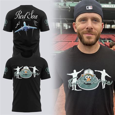 Boston Red Sox Turbulence 2025 Tshirt – AthleteFits