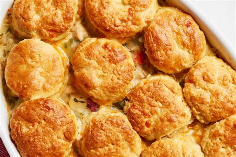 Chicken Pot Pie with Biscuit Crust Recipe | Gastrodome.com.my