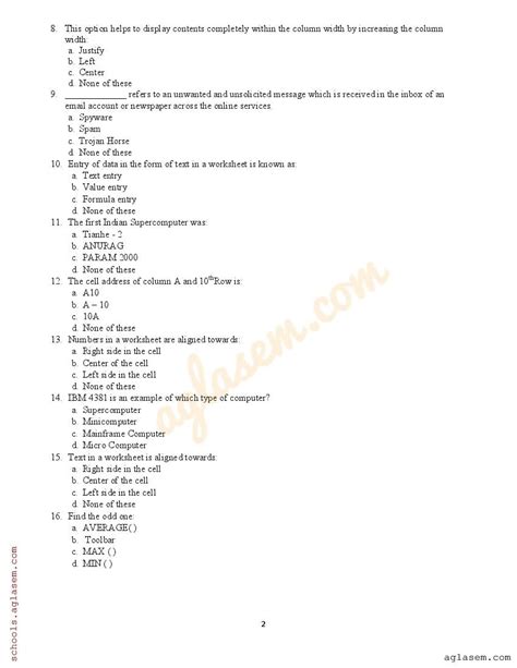 Image result for 6 Class Computer Final Paper