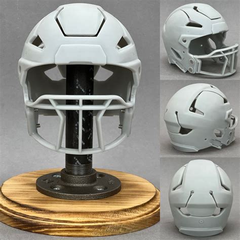 3D Printed Riddell Axiom Modern Era Football DIY Mini Football Helmet ...