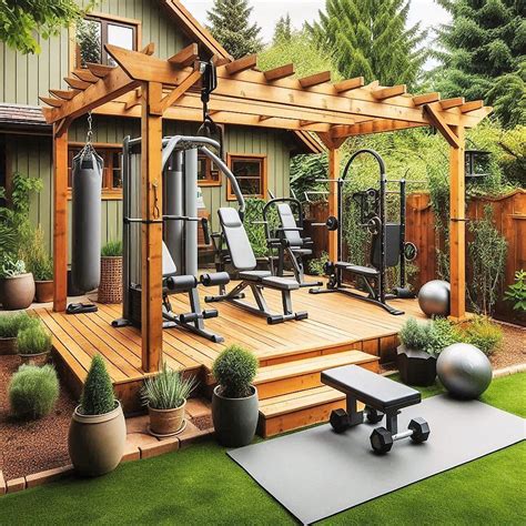 Outdoor Home Gym Design Ideas