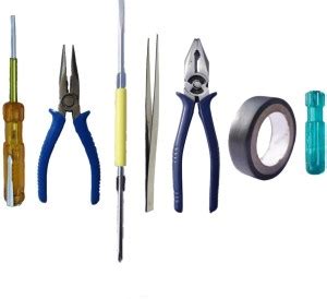 Jiya S837 TOOLS - PILER I NOSE PILER I SCREWDRIVER I TESTER I TAPE ETC ...