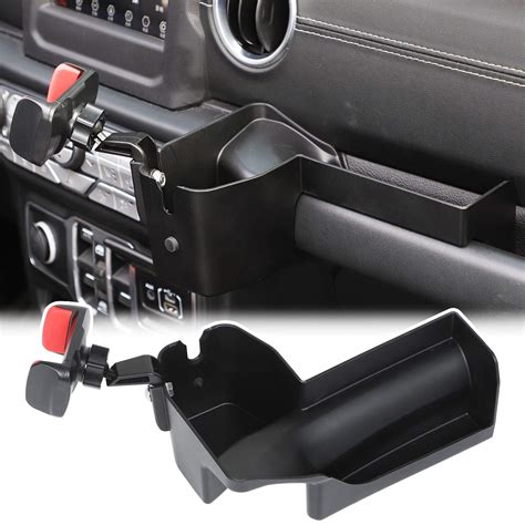 Buy JeCar for Jeep Phone Drink Cup Holder, Passenger Grab Handle ...