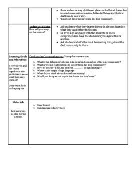 Image result for Deaf Language Lesson