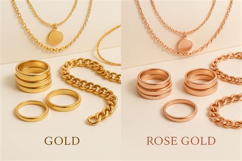 Gold vs. Rose Gold: The Ultimate Jewelry Comparison Guide – ANNXMEE