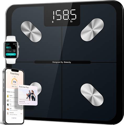 eufy Scales for Body Weight, Digital Bathroom Scales with Bluetooth ...
