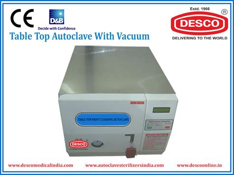 Automatic Table Top Autoclave Steam Sterilizer – Manufacturers ...