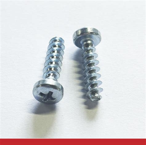 M2.2x12 Pan Phil Head PT Alternative Screw Steel Zinc - 5000pcs