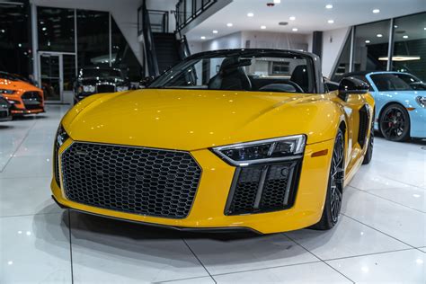 Used 2017 Audi R8 5.2 quattro V10 Spyder Convertible HOT Spec! BOTH Carbon Packs! LOADED For ...