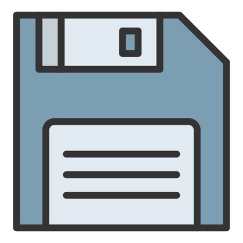 무료 디스켓 아이콘 Generic Outline Color 아이콘을 PNG & SVG 형식으로 다운로드하세요