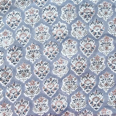 Jaipuri, Mughal , Jaal, Rapid Hand Block Print Cotton Fabrics Online ...