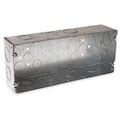 Raco Electrical Box, 110 cu in, Gang Box Type, 4 Gangs, Galvanized ...