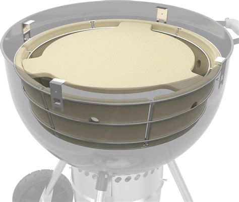 Amazon.com : Onlyfire Insert and Grill Set with Ceramic Discs for Weber ...