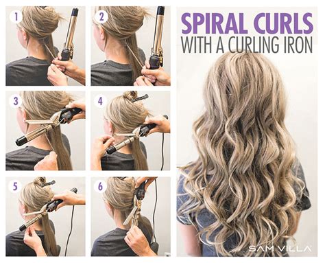 Curling Iron Tutorial 的图像结果