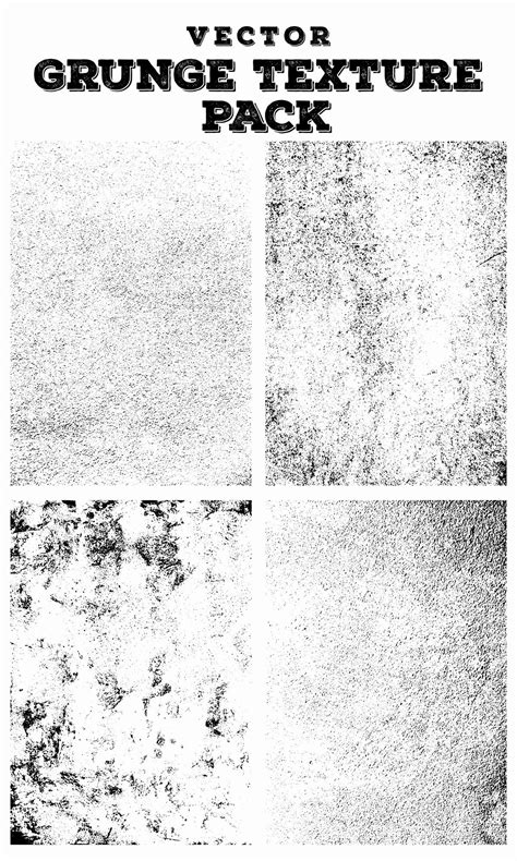 Premium Vector | Free vector set of grunge overlay textures template