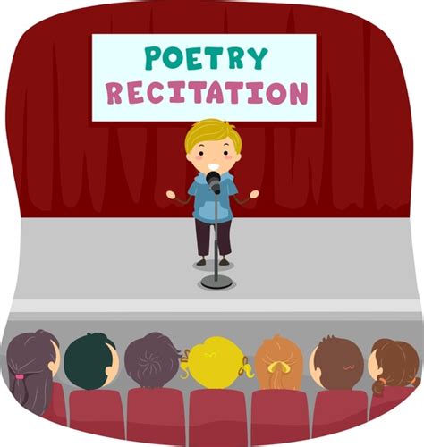 Image result for Reciting a Poem