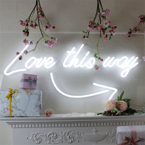 Buying & Hiring Neon Lights for your Wedding - Wedinspire