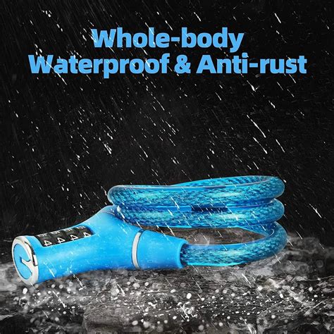 DOCOSS- Ultra Strong Number Lock for Cycle Lock / Helmet Lock for Bike