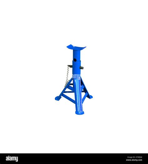 Car jack stand isolated or floor jack stand on white background include ...
