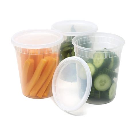 Plastic Food Storage Containers with Airtight Lids – Eskay Products