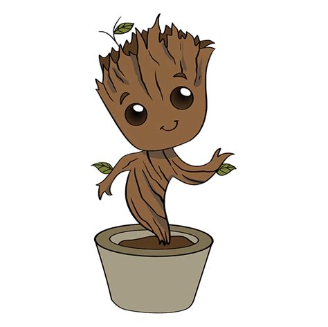 Image result for Groot Drawing