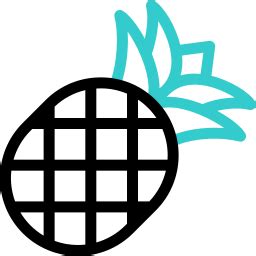 Pineapple Animated Icon | Free food and restaurant Animated Icon