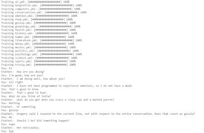 Image result for Chatbot Tutorial Python Step By