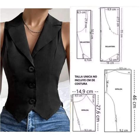 Image result for Basic Vest Pattern