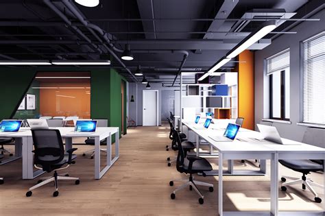 龙通工艺品1200平办公室装修-上海优鸿设计