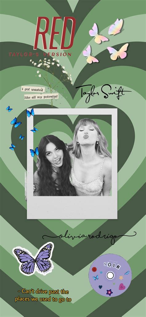 🔥 Free Download Olivia Rodrigo And Taylor Swift Edit Red by @nicolem27 ...