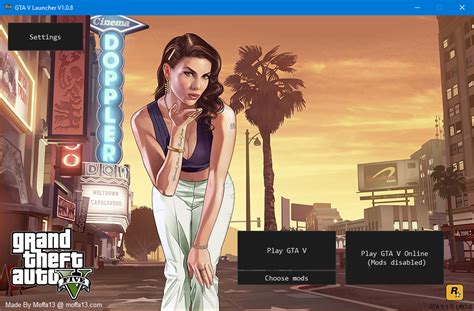 GTA V Launcher 1.0.12 – GTA 5 mod