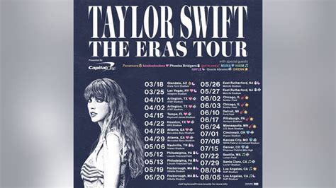 Taylor Swift 2023 'Eras Tour:' Pop star announces stadium tour with ...