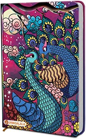 Jhingalala Sea Bloom Hard Bound Undated A5 Diary Notebook (20 x 14.5 CM ...