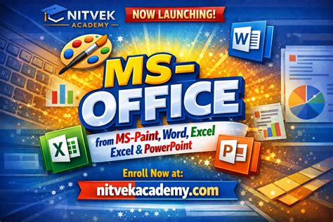 Master MS Office: Word, Excel, PowerPoint & Paint – Complete Beginner ...