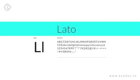 24 Best Google Web Fonts for Website Designers | Fonts for Web and Mobile