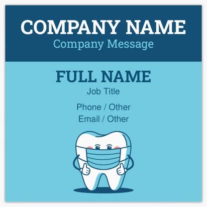 Fun & Whimsical Square Visiting Cards Templates & Designs | Vistaprint