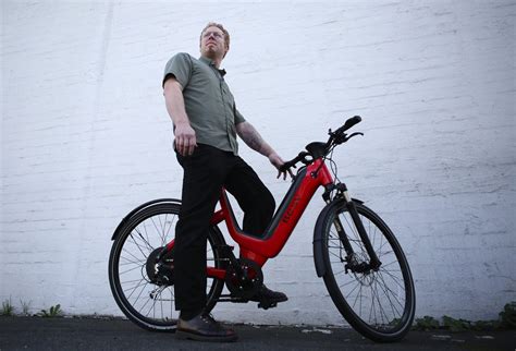 David “DJ” Johnson, owner of Electric & Folding Bikes Northwest in ...