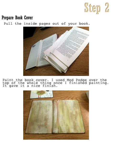 Altered Book Tutorials for Beginners 的图像结果