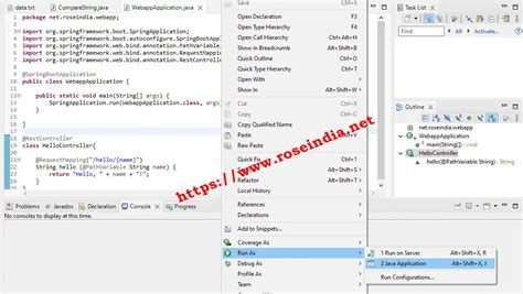 How to Create Spring Boot Web Application 的图像结果