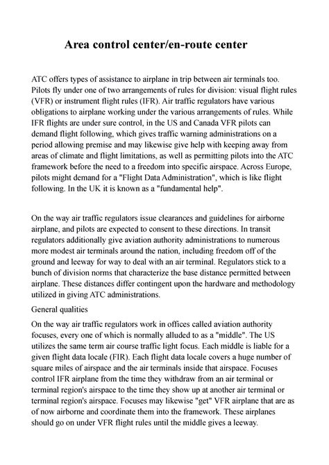 Image result for ATC Area Control Center