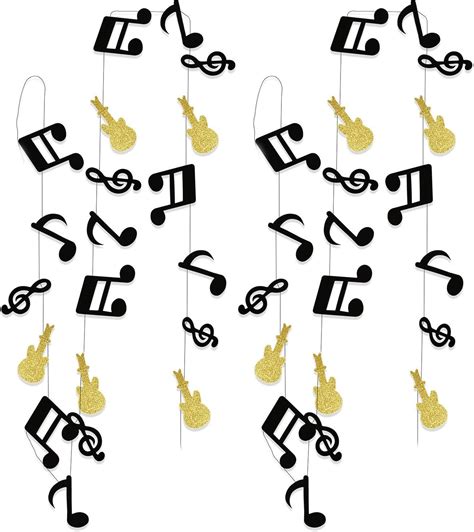 Music Party Decorations, Music Notes Decorations India | Ubuy