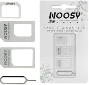 CODERED 5 in 1 Nano SIM Card to Micro Standard Adapter Adaptor ...