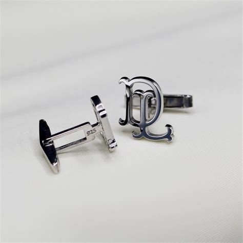 Customized Initials Cufflinks by Artsy Store – Artsy Store