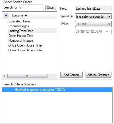 Image result for SQL Criteria Search Check Boxxes