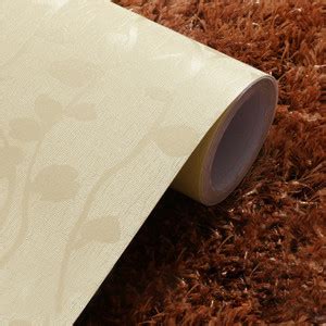 WolTop 300 cm Wall Stickers Wallpaper Embossed Beige Branches and ...