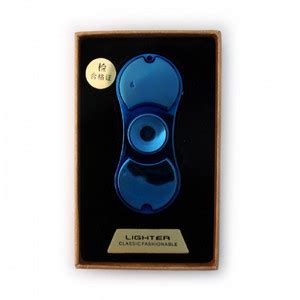 AncientKart Metal Fidget Led Light Spinner with Cigarette Lighter and I ...