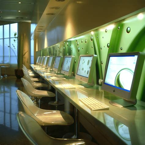 Image result for Internet Cafe Computer Table